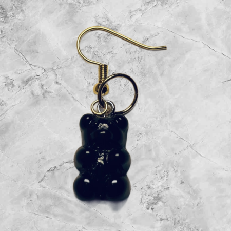Sort vingummi bamse